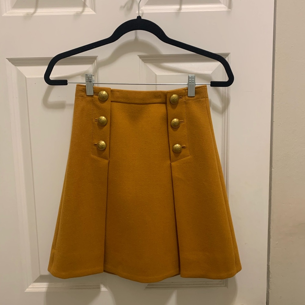 Jcrew Wool Skirt